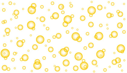 Fizzy pop and effervescent drink texture.