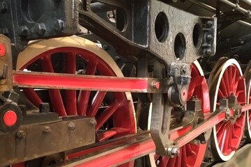 steam locomotive wheels
