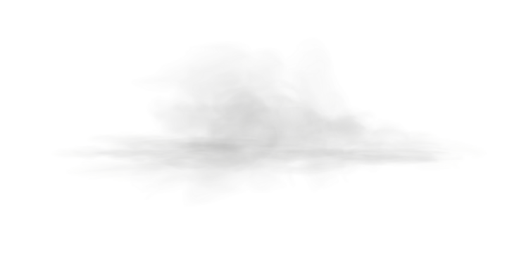 Realistic White Cloud Cutout with Soft Edges and Transparent Background for Weather, Sky, or Dreamy Visual Design