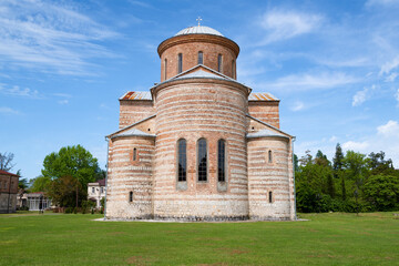 View of the ancient Patriarchal Cathedral of St. Andrew the First-Called on a sunny May day....