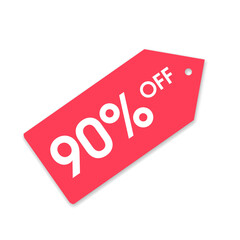 90% Discount tag,tag png,90% off, 90% save png,90% tag save png,Limiterited time offer 90%,