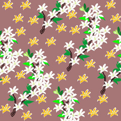seamless floral pattern