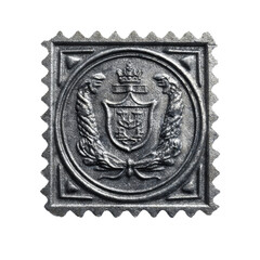 Vintage Heraldic Seal: Timeless Emblem of Majesty
