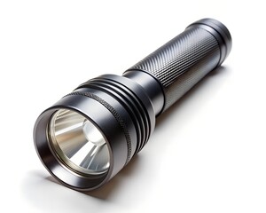 torch flashlight isolated on white background