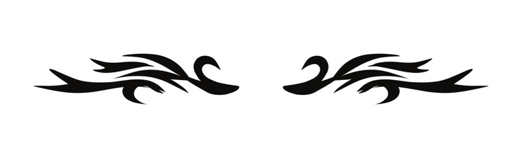tribal tattoo design wings