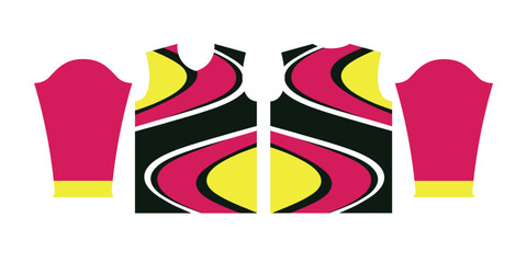sublimation sports jersey design premium jersey collection vector