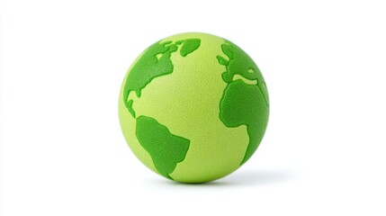Green Globe Earth Day  Sustainability  Ecology  Environmental Concept