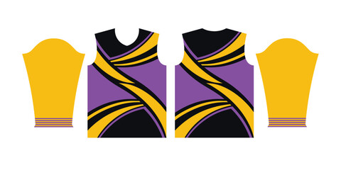 sublimation sports jersey design premium jersey collection vector