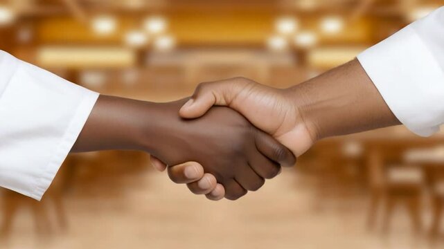 A Firm Handshake: Unity, Partnership, and Success
