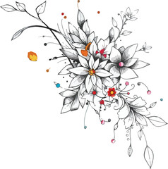 abstract floral background