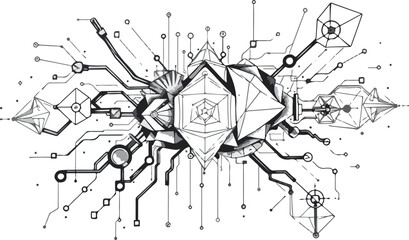 black and white background