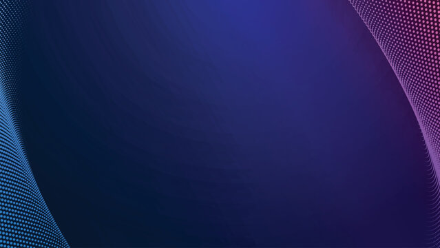 Abstract Blue And Purple Pixelated Gradient Background