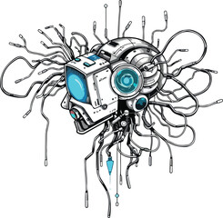 abstract digital illustration