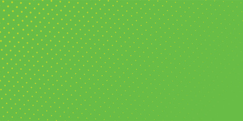 Dots halftone green color pattern gradient texture with technology digital background. Dots pop art comics with nature sport arts