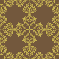 seamless damask pattern
