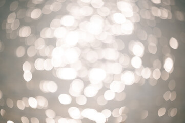 Beautiful bokeh background from the river