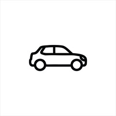 Car Side View Icon