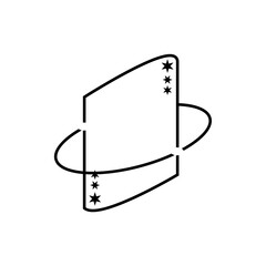 aesthetic line frame