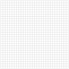 Typography template to make notebook production. Black grid texture on white background. Wide squared black grid paper, mathematics pattern. Blank notebook sheets. Backdrop for school and education. 