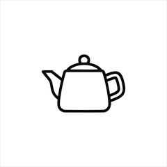 Teapot Icon Vector