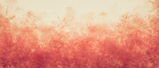 Red color abstract grunge background with grainy texture
