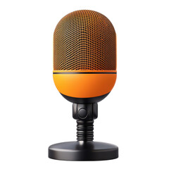 Retro Microphone Vocal Recording Singing Equipment Studio Mic Audio on transparent background