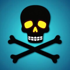 Scary Skull Silhouette