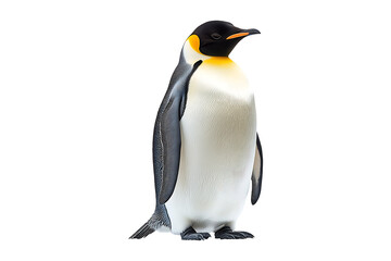 Obraz premium Emperor penguin isolated on a transparent background
