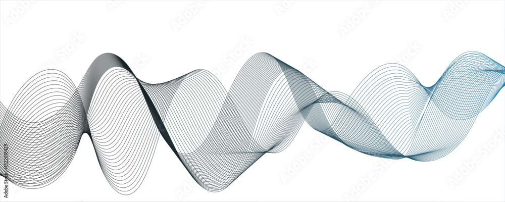 Poster abstract grey smooth element swoosh speed wave modern stream background.abstract colors blend mesh. 