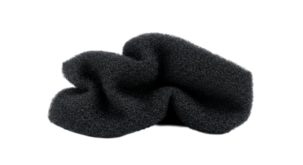 Wrinkled cleaning sponge buy black scrunchie hair tie online for women girls soft elastic hair accessories ponytail holder on a transparent background