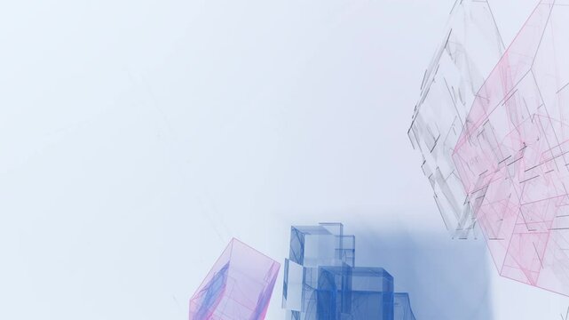 Von der Skizze zur Vision, blaue 3D-Konstruktionszeichnung, Scribble, technische Illustration f&uuml;r Ihre kreativen und professionellen Designs, Architektur, Technologie, Forschung
