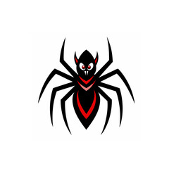 halloween spider vector illustration