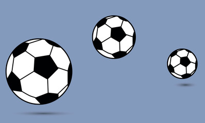 Obraz premium soccer ball vector illustration