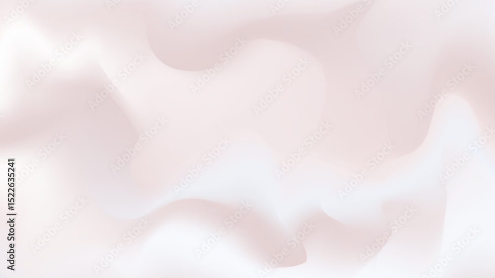 Aufkleber soft pastel background with smooth flowing shapes creating calm and gentle atmosphere, holographic b
