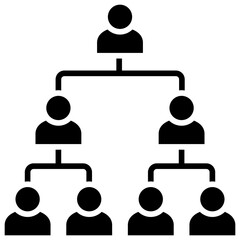 Organization Structure Icon