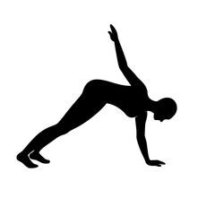 silhouette of a man jumping