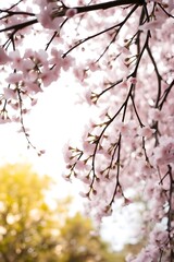 Fototapeta premium pink cherry blossom