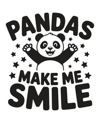 panda bear vector illustration