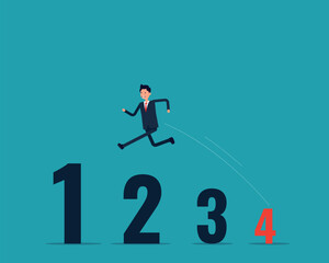 Growth for business. Concept business vector illustration