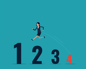 Growth for business. Concept business vector illustration