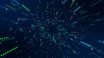 Virtual Space Cyberspace network technology background dots lines. Network structure AI artificial intelligence. fiber optic speed line 5g Cyberpunk, Big data. Cybersecurity. blockchain innovation 3D - Powered by Adobe