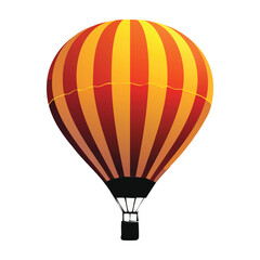 Naklejka premium hot air balloon vector illustration