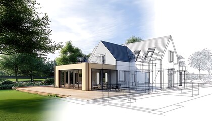 House project evolution , 