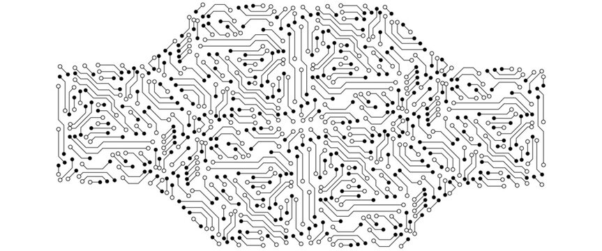 Grey white Abstract technology background,Hi tech digital connect, communication, high technology concept, science, technology background