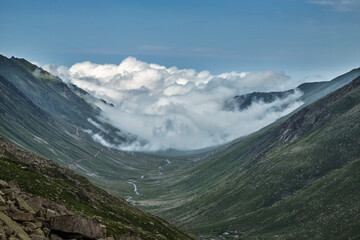 high mountain landscape