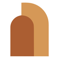 boho geometric shape