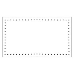 decorative rectangular frame
