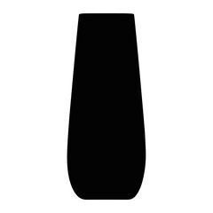Decorative vase and pot silhouette