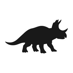 Dinosaur silhouette