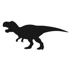 Dinosaur silhouette